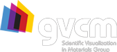 GVCM – Group for Scientific Visualization in Materials Research Logo